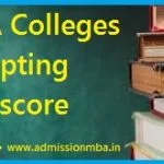 MBA Colleges Accepting CAT score 2014