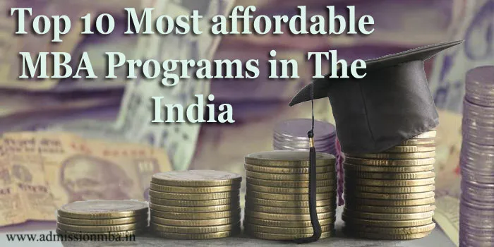 Most Affordable MBA Program