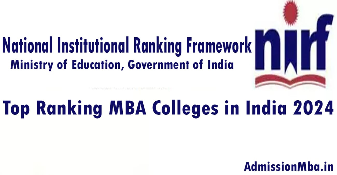 MBA Ranking NIRF India